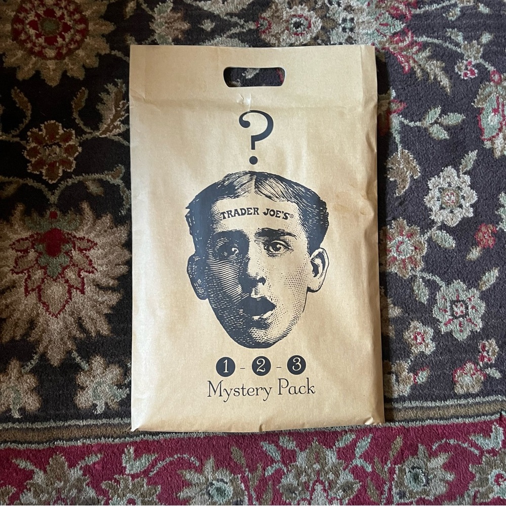 NEW Trader Joe’s MYSTERY pack - bags 2018. 3 pack of bags unopened.